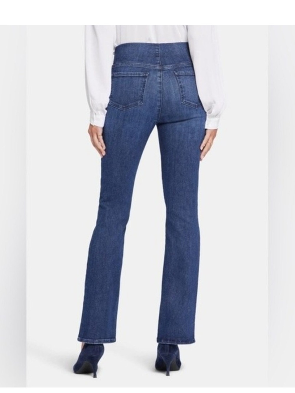NYDJ Slim Blue Women's Bootcut Jeans Size PM (6p-8P-10P) New York Denim New - Picture 2 of 13